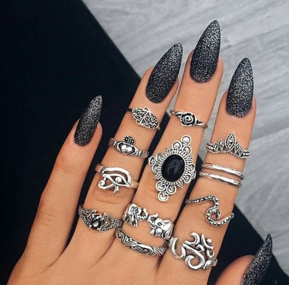 unghie per capodanno