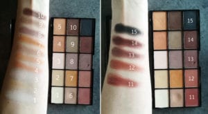 swatches Re-Loaded basic mattes palette